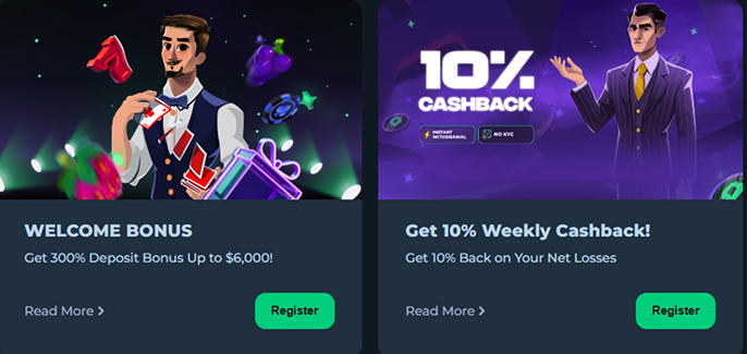 CasinOK Casino bonus